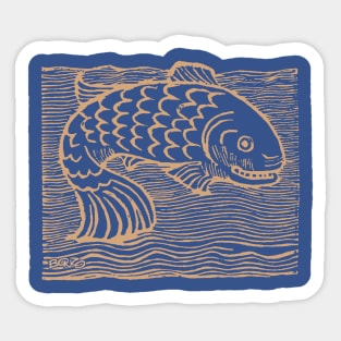 Fish-1 Sticker